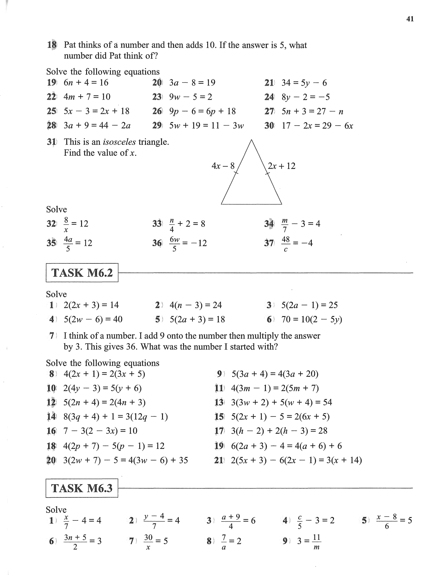 Essential Mathematics for GCSE - Higher - Homework Book